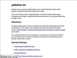 Sites similar to yakshav.es