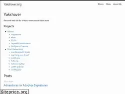 Sites similar to yakshaver.org