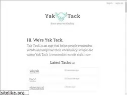 Sites similar to yaktack.com