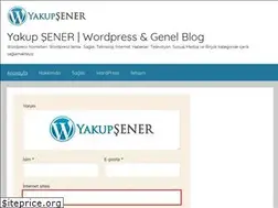 Sites similar to yakupsener.com.tr