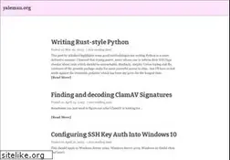 Sites similar to yaleman.org