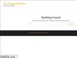 Sites similar to yalesurgery.org