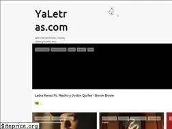 Sites similar to yaletras.com