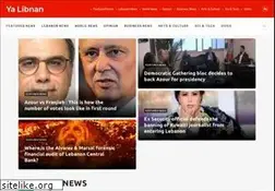 Sites similar to yalibnan.com