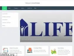 Sites similar to yalla.coupons