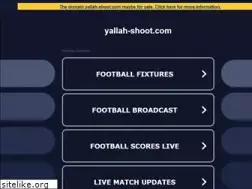 Sites similar to yallah-shoot.com