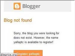 Sites similar to yallaptc.blogspot.com.eg