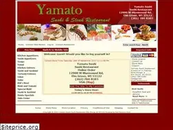 Sites similar to yamatosushirestaurant.com