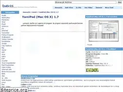 Sites similar to yamipod-mac-os-x-1-7-indir.indir21.com