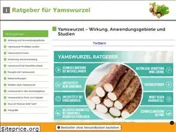 Sites similar to yamswurzel-ratgeber.info