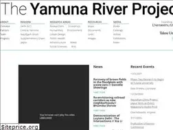 Sites similar to yamunariverproject.org