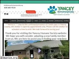 Sites similar to yanceyhumanesociety.org