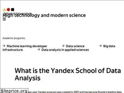Sites similar to yandexdataschool.com