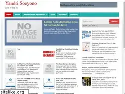 Sites similar to yandrisoeyono.blogspot.com