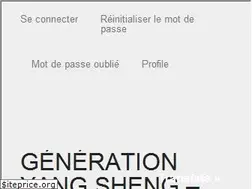 Sites similar to yang-sheng.org