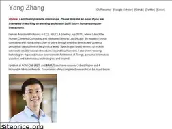 Sites similar to yang-zhang.me