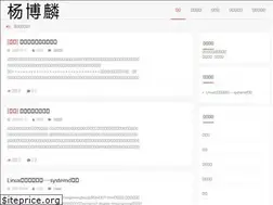 Sites similar to yangbolin.com