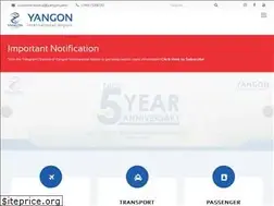 Sites similar to yangonairport.aero