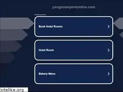 Sites similar to yangonairportonline.com