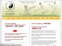 Sites similar to yangtaichi.ca