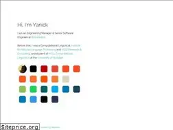Sites similar to yanick.xyz