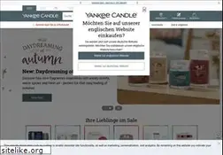 Sites similar to yankeecandle.de
