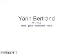 Sites similar to yann-bertrand.fr