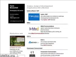 Sites similar to yannbouschet.com