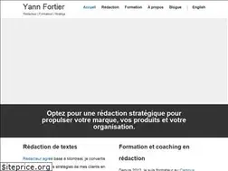 Sites similar to yannfortier.ca