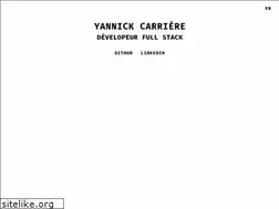 Sites similar to yannickcarriere.com