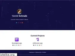 Sites similar to yannik-schrade.de