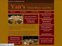 Sites similar to yanschinabistro.com