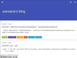 Sites similar to yaosansi.com