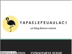 Sites similar to yapaslefeuaulac.ch