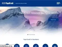 Sites similar to yapikrediinvestorrelations.com