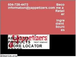 Sites similar to yappetizers.com