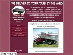 Sites similar to yardatatime.ca