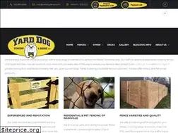 Sites similar to yarddogfenceofnashville.com