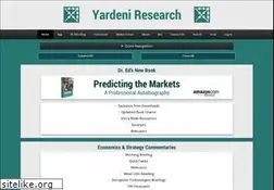 Sites similar to yardeni.com