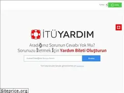 Sites similar to yardim.itu.edu.tr