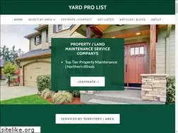 Sites similar to yardprolist.com