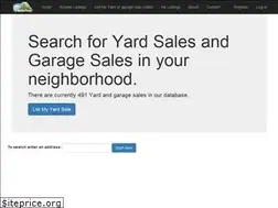 Sites similar to yardsale-finder.com