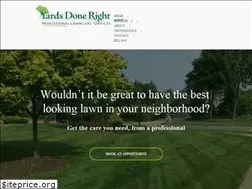 Sites similar to yardsdoneright.net