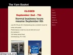 Sites similar to yarnbasketpa.com