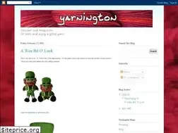 Sites similar to yarnington.blogspot.nl
