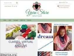 Sites similar to yarnstoreboutique.com