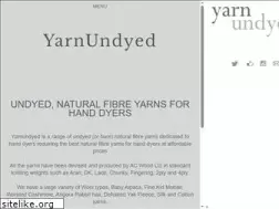 Sites similar to yarnundyed.com