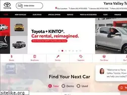 Sites similar to yarravalleytoyota.com.au