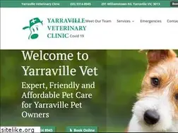 Sites similar to yarravillevet.com.au