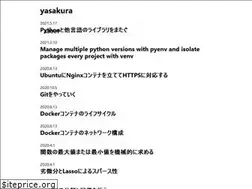 Sites similar to yasakura.me